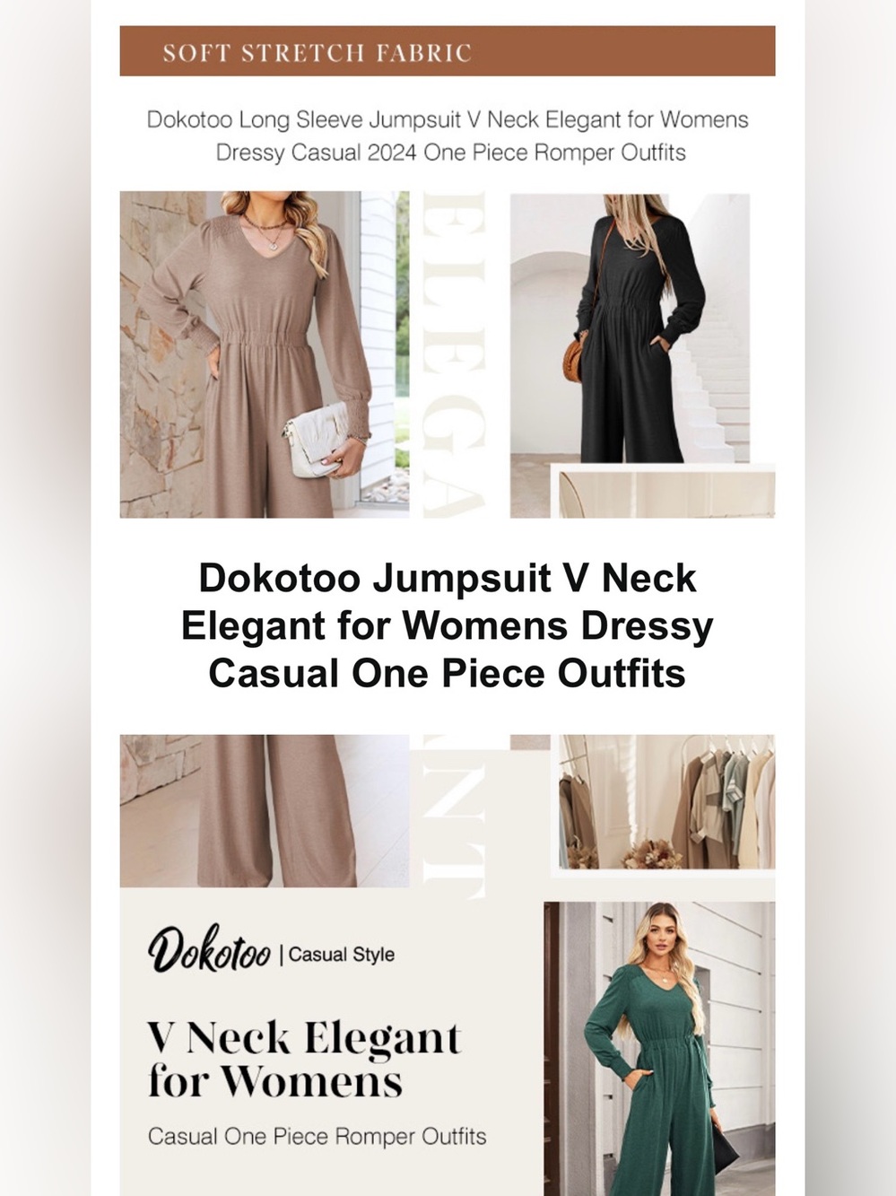 Dokotoo jumpsuit size 2X - Picture 2 of 8